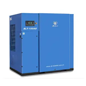 75KW博莱特空压机|上海普陀区博莱特螺杆式空气压缩机BLT-100AG销售