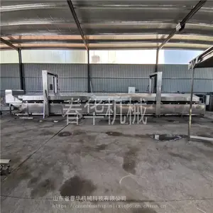 春华定制低温板带水煮线 大型肉制品蒸煮线 各类丸子水煮生产线