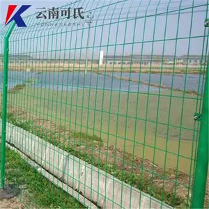 西南地区可氏双边丝护栏网无边框护栏网建筑工地护栏网厂家直销