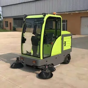 路邦小型驾驶型扫地机 新能源扫地机 全封闭清扫车