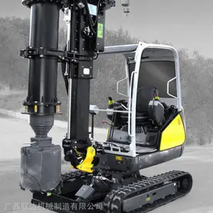 联达 大口径1.2米 岩石 挖机打桩机 工程建筑 压桩机 LD