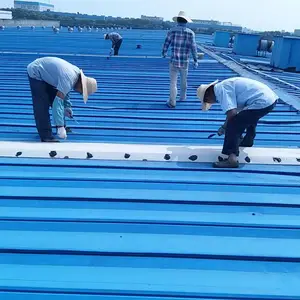 金属屋面防水施工工艺\厂房金属屋面防水\钢结构屋面防水