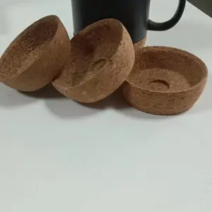 软木杯垫软木杯托茶杯垫隔热垫立体欧式防滑功夫