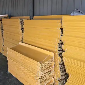 宇成1500*500*8矿用塑料溜槽 T型溜煤 煤溜子强度高