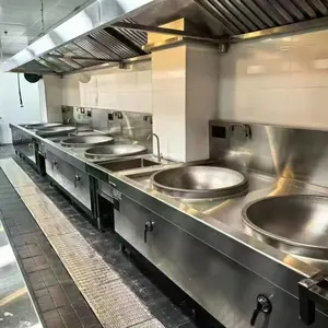 深圳利满顺利酒店学校工厂食堂整套商用厨房设备生产厂家加工厨具