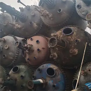二手冷凝器换热器 盐城二手搪瓷反应釜