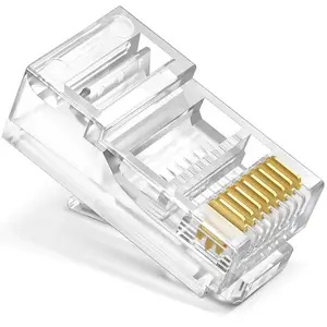 TP-LINK TL-EH5e01-24 超五类非屏蔽网络水晶头24个盒装