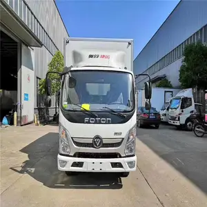 福田奥铃捷运冷藏车 4.2米冷藏车 4米2冷藏车 猪肉保鲜冷冻肉钩车