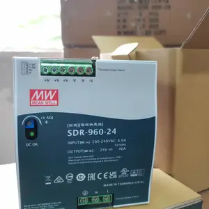 台湾明纬电源导轨电源SDR-960-24