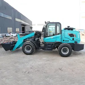 小型装载机 农用铲车四驱液压20型工程推土机加长臂柴油铲车