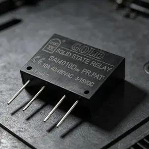 固特电气SAI4010D小型直插式单相固态继电器交流10A