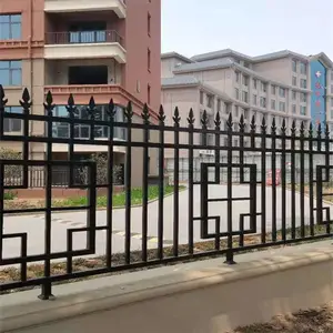 加厚管锌钢铁艺围栏 小区围栏栅栏