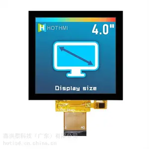 4寸86面板触摸显示屏MCU/SPI接口TFT彩屏320*320分辨率