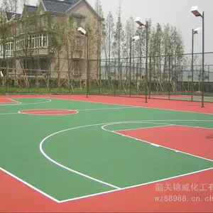 球场地坪漆,篮球场地坪漆,羽毛球场地平漆,丙烯酸水性地坪漆