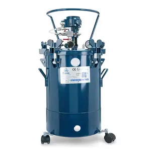 TAIWAN 宝丽涂料压力桶10L20L40L60L 油漆胶水自动气动搅拌桶