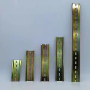C45安装导轨金属镀锌导轨电气安装台湾型铝导轨U型卡轨生产厂家