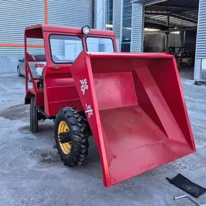 FC-20铁棚工程前翻斗车 高效省心 拉2吨混凝土自卸车