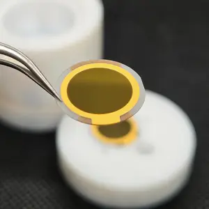14mm 5MHZ QCM石英晶体微天平金晶片