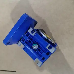NMRV铝壳减速机NMRV030 RV030蜗轮蜗杆减速机方法兰减速机可配60W90W120W140W180W小型电机