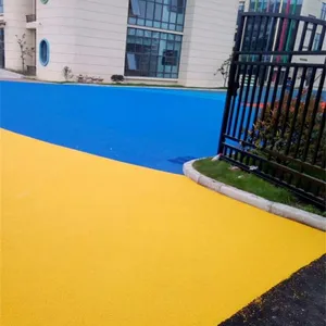 上海游乐场塑胶地坪施工