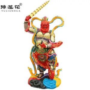 王灵官神像站像先天火车王灵官佛像图片灵官爷雕像寺庙山门护法摆件