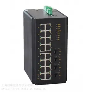 NLDK7720工业级网管型4千兆光+16百兆电DC110/220V交换机自愈环网