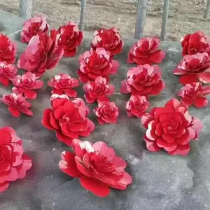 鲜花雕塑,公园鲜花雕塑,不锈钢烤漆鲜花雕塑厂家