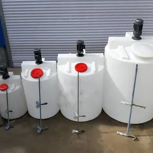 【厂家直销】平底塑料配药装置LLDPE加药箱环保设备定制搅拌桶
