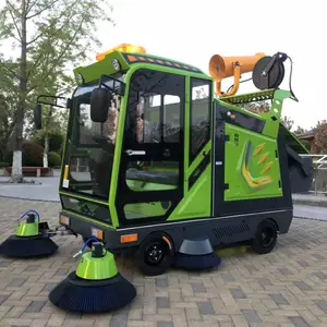 三朋战狼四轮自卸款道路清扫车 物业工厂学校车站保洁扫地车