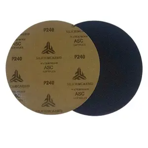ASC砂纸圆形8寸金相砂纸圆形背胶研磨砂纸打磨抛光ASC砂纸200mm