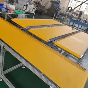 铝型材皮带输送机 食品医药级流水线 小型定制传送带