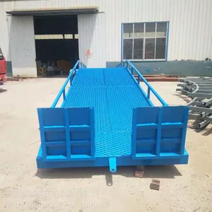 恒启销售DCQY移动式登车桥液压斜坡桥物流装卸货平台