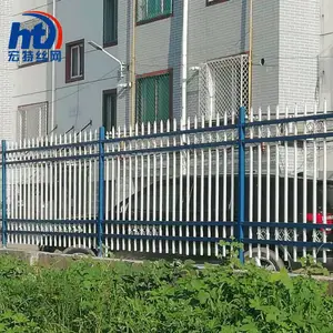 庭院铁艺栅栏 花园草坪栏杆 隔离栏 欧式别墅锌钢护栏