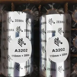 ����A3202/A3201 110X300̼����ϻ�ɫ�� ͭ��ֽ��ǩ��ӡ