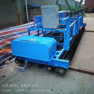 框架式三滚轴摊铺机 森泰机械 混凝土路面滚筒式摊铺机