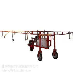 昌邑供应自走式三轮汽油喷雾机 鲁丰汽油三轮全自动打药机