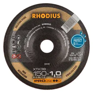 供应进口富来维特切割片罗迪斯RHODIUS切割片超薄150*1.0*22.2