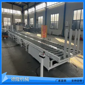 新型建筑模板输送机铝合金模版配件动力辊道线建筑器材厂重型滚筒