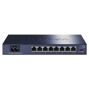 TP-LINK TL-SG1008千兆以太网交换机 8口网管型带防火墙