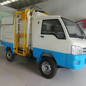 林州环卫车厂家自装卸电动四轮清运车