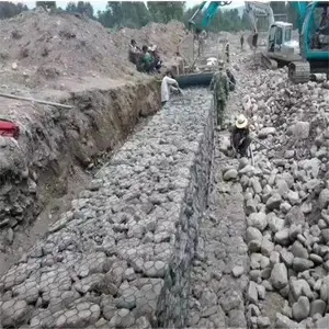 石笼网水库 塞克格宾网 水利格宾网 钢丝石笼网箱