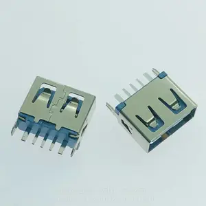 �����Aĸ180�� USB 2.0 AFĸ�� 4P��ʽֱ��DIP ֱ�� ���***
