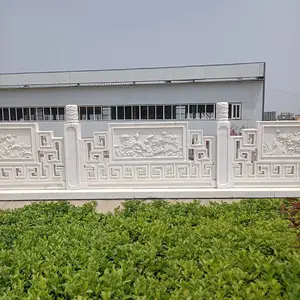汉白玉石栏杆制作-汉白玉栏杆厂家供应甘肃省