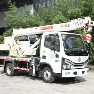 济宁四通欢迎选购 国六 5吨蓝牌汽车吊 蓝牌小吊车 小型起重机