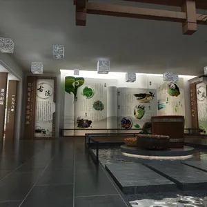 定制校园文化/企业/科技馆/博物馆设计展示长廊制作