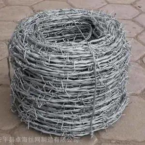 卓海镀锌刺铁丝***围墙Y型架刺铁丝防护隔离网