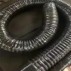 500钢丝骨架过风软管 波纹伸缩输水管 桥梁排污伸缩胶管威良橡塑