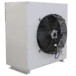 宇成工业仓库用高温热水型暖风机5GS7GS8GS 顶吹型热风机