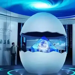 全息沙盘定制 360度全息投影展示柜方案 上海全息定制厂家