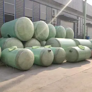 成品缠绕手糊工艺化粪池 50m3玻璃钢隔油池